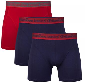 Rico Onderbroek - Mannen - rood - navy