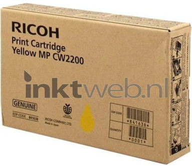 Ricoh 841638 inktcartridge Geel 100 ml