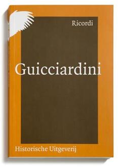 Ricordi - Boek Francesco Guicciardini (9065547754)