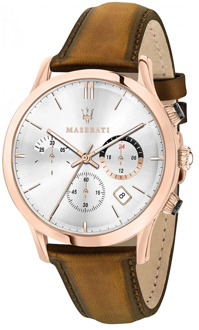 Ricordo Horloge - Maserati heren horloge - Bicolor Rosé - diameter 42 mm - Rose Gold toned Stainless Steel