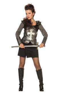 Ridder dame jurk grijs Zilver - Grijs