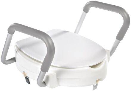 Ridder Toiletverhoger Sam - Met Armleuningen - Wit