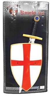 Ridder wapenset 2-delig rood