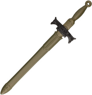 Ridder zwaard - verkleed speelgoed - zilvergrijs - 66 cm - kunststof