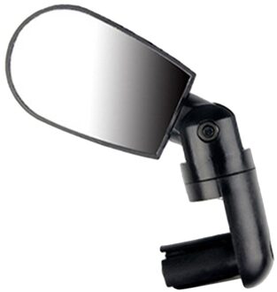 Riding High Definition Spiegel Vervanging Fiets Draaibare Achteruitkijkspiegel Stuur 180 Graden Draaibare #30 zwart