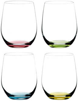 Riedel O' Happy glazen 0,32 L - 4 st. Transparant