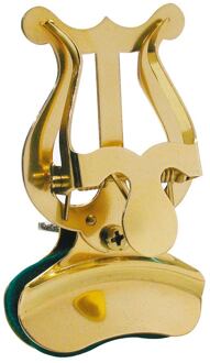 Riedl 201-MS trompetharp trompetharp, met bekerklem, messing gelakt, kleine harp