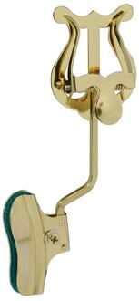 Riedl 341-MS tromboneharp tromboneharp, met bekerklem, messing gelakt, kleine harp