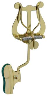 Riedl 343-MS tromboneharp tromboneharp, met bekerklem, messing gelakt, medium harp