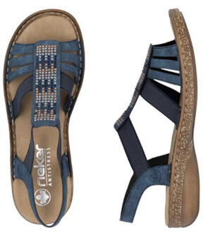 Rieker 628g7 Blauw - 42