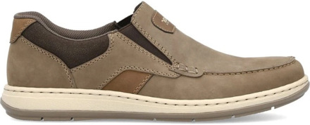 Rieker Bruine Sneakers voor Mannen Rieker , Brown , Heren - 44 Eu,43 Eu,45 Eu,41 Eu,42 EU