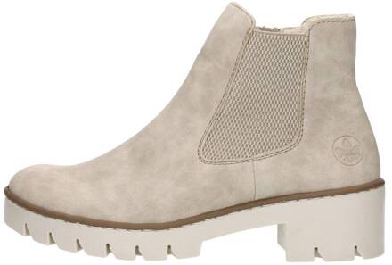 Rieker Chelseaboot Dames Beige