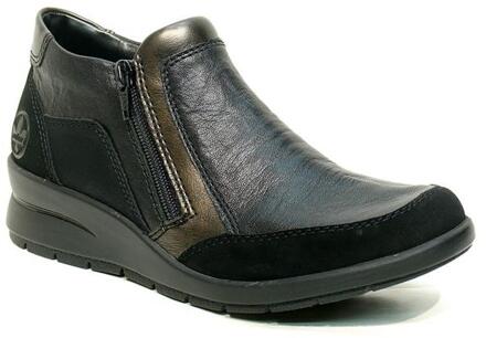 Rieker Comfortboot Dames Zwart