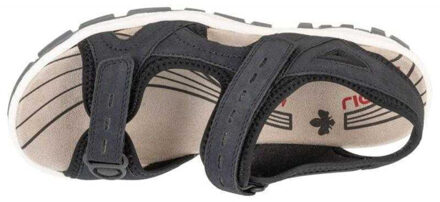 Rieker Dames open teen sandalen Blauw - 38