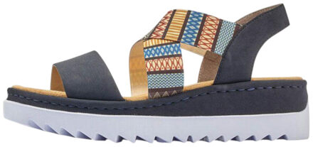 Rieker Dames rkr533a sandalen Veelkleurig - 40,5