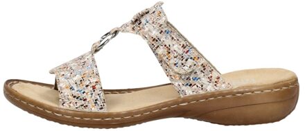 Rieker dames slipper - Multi - Maat 37