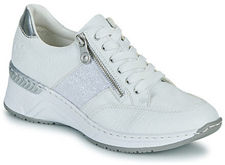 Rieker dames sneaker - Wit - Maat 39