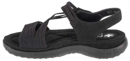 Rieker Dames synthetisch leren sandalen Zwart - 38