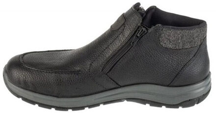 Rieker Heren 03660 leren trainers - maat 42 Zwart