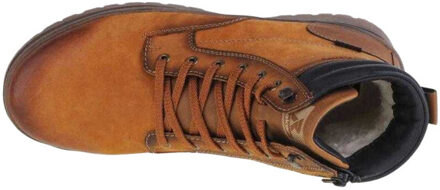 Rieker Heren lederen enkellaarsjes Bruin - 42