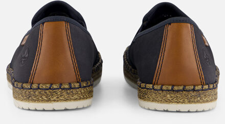 Rieker heren loafer - Blauw - Maat 40