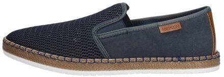 Rieker heren loafer - Blauw - Maat 43