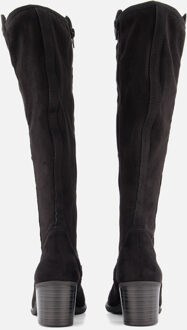 Rieker Hoge laarzen Sretch zwart Imitatiesuede - 36,37,38,39,40,41,42