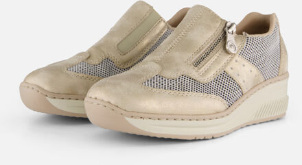 Rieker Instappers beige Synthetisch - 36,37,38,39,40,41,42