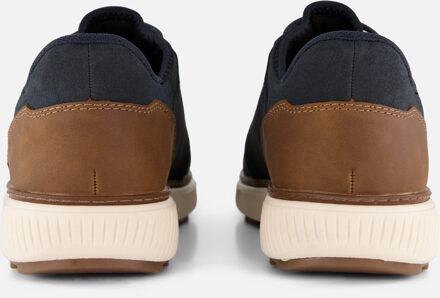 Rieker Instappers blauw Leer - 40,41,42,43,44,45,46,47