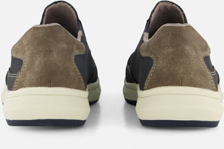 Rieker Instappers blauw Leer - 41,42,43,44,45