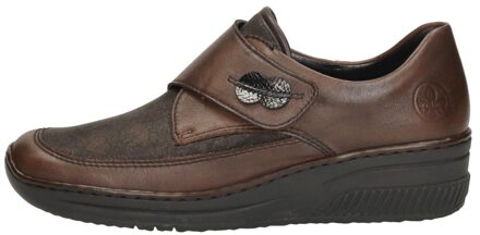 Rieker Klittenband Donkerbruin - 40