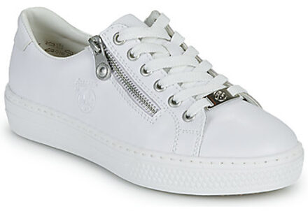 Rieker Lage Sneakers Rieker L59L1-83" Wit - 36,37,38,39,40,41