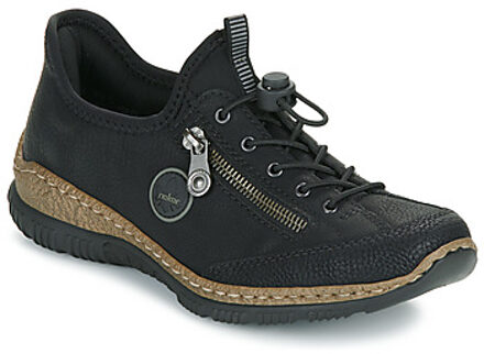 Rieker Lage Sneakers Rieker RIMONA" Zwart - 36,37,38,39