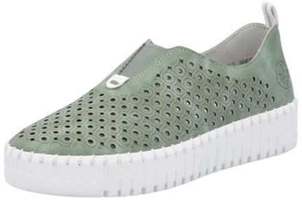 Rieker M8350 Groen - 38