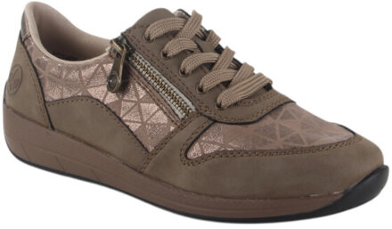 Rieker N1100-62 dames sneakers Beige - 39