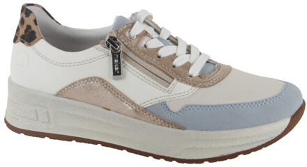 Rieker N8114-90 dames sneakers Blauw - 38