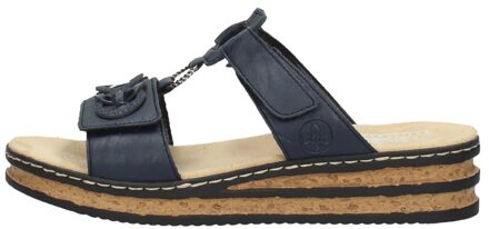 Rieker Open Teen Blauw - 40