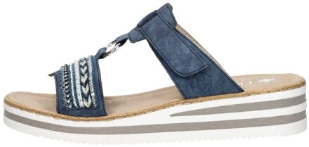 Rieker Open Teen Blauw - 41