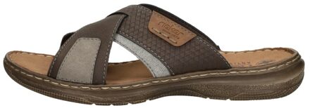 Rieker Open Teen Donkerbruin - 41