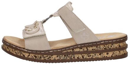 Rieker Open Teen Goudkleur - 42