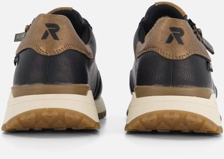 Rieker Revolution Sneaker Dames Zwart