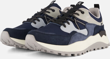 Rieker Riekers Evolution Sneakers blauw Leer - 42,44