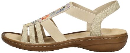 Rieker Sandaal Dames Beige