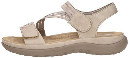 Rieker Sandalen Plat Beige - 39