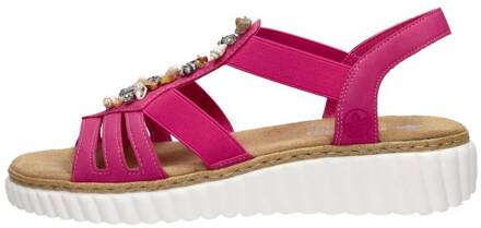 Rieker Sandalen Plat Fuchsia - 43