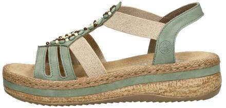 Rieker Sandalen Plat Mint - 36