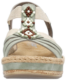 Rieker Sandalen Plat Mint - 38