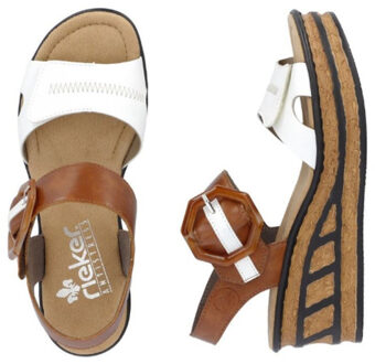 Rieker Sandalen Wit - 39