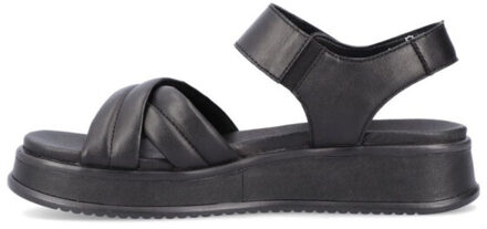 Rieker Sandalen Zwart - 38