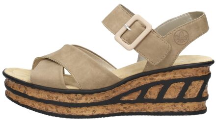 Rieker Sandalet shell , beige - 41